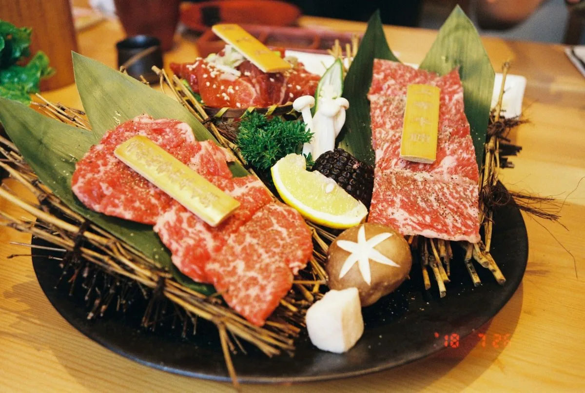 A delicious selection of culinary delights showcasing the local cuisine of the Mount Fuji region.